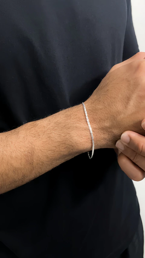 Pulseira piastrini 2 mm