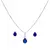 Conjunto gota azul escuro - comprar online