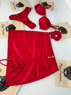 Imagem do Kit praiano vermelho glow