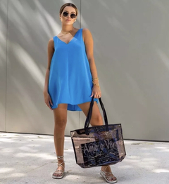 Bolsa de praia preta - comprar online