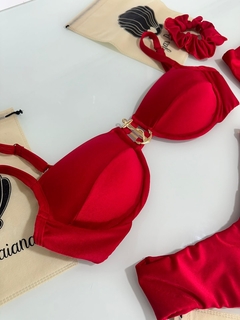 Kit praiano vermelho glow na internet