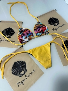 Biquíni cortininha móvel dupla face - comprar online