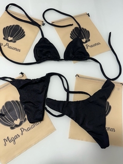 Biquíni cortininha móvel preto glow - comprar online