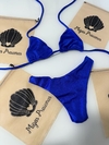 Biquíni cortininha móvel azul royal glow - comprar online
