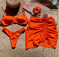 Kit moda praia tangerila glow