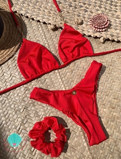 Biquíni correios móvel com correntes vermelho glow - comprar online
