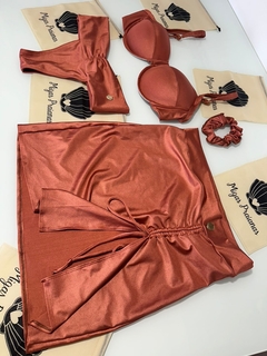 Kit praiano marrom glow