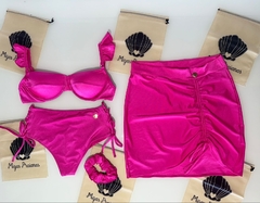 Kit praiano pink glow