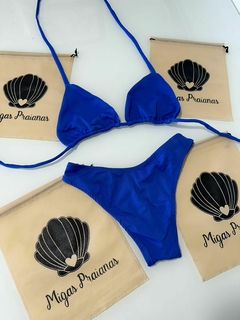 Biquíni cortininha móvel azul royal - comprar online