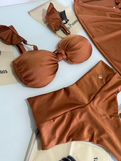 Kit praiano marrom glow - Migas Praianas