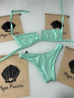 Biquíni aro v verde - comprar online