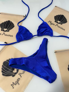 Biquíni cortininha móvel azul royal glow na internet
