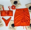 Kit praiano laranja glow