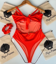Maiô meia taça laranja glow - comprar online