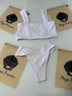 Biquíni top faixa branco - comprar online