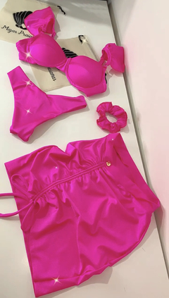 KIT MODA PRAIA PINK glow