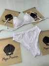 Biquíni cortininha móvel branco - comprar online