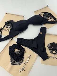 Biquíni meia taça preto - comprar online