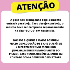 Biquíni meia taça amarelo neon na internet