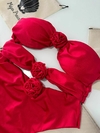 MAIÔ FLORES VERMELHO GLOW