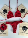 BIQUÍNI CORTININHA MÓVEL VERMELHO