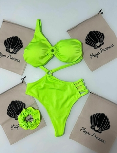 Maiô argolas AMARELO GLOW