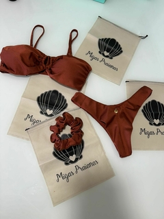 kit praiano marrom glow - Migas Praianas