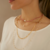 Colar Mini Pérola Dourado - comprar online