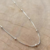 Choker Bolinhas Ródio Branco - loja online