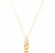 Colar Pézinho Dourado - Miamaia