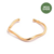 Bracelete Onda Dourado
