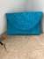 Bolsa Clutch Palha Turquesa - loja online