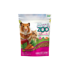 KIT HAMSTER E GERBIL COM RAÇÃO, GRANULADO, FENO E ENRIQUECIMENTO AMBIENTAL - Casa dos Coelhos e CIA