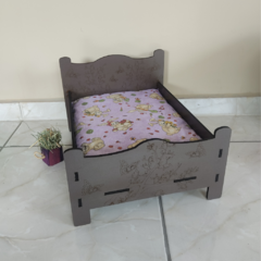 CAMA PARA COELHO + PORTA FENO