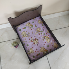 CAMA PARA COELHO + PORTA FENO - Casa dos Coelhos e CIA