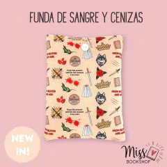 Funda de libro DE SANGRE Y CENIZA