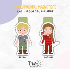 Marcapáginas magnéticos JUEGOS DEL HAMBRE - comprar online