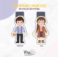 Marcapáginas magnéticos RIVALES DIVINOS - Precio por unidad -