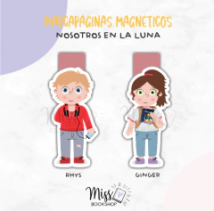 Marcapáginas magnéticos NOSOTROS EN LA LUNA - comprar online