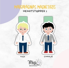 Marcapáginas magnéticos HEARTSTOPPER - precio por unidad -