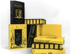 HARRY POTTER - Complete Hardback Box Set (x7) Hufflepuff House Edition
