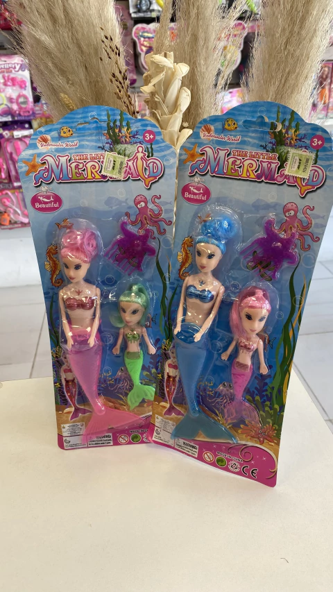 MUÑECA SIRENA X 2 CON LUZ - comprar online