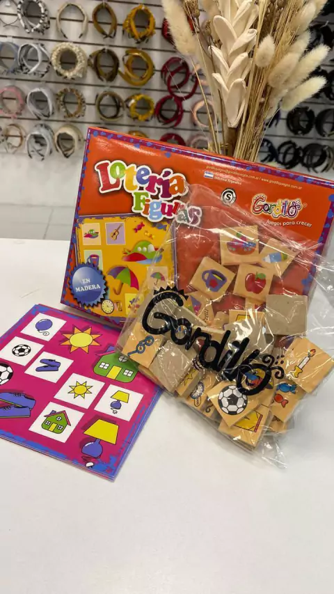 JUEGOS DIDACTICOS DE MADERA LOTERIA FIGURAS
