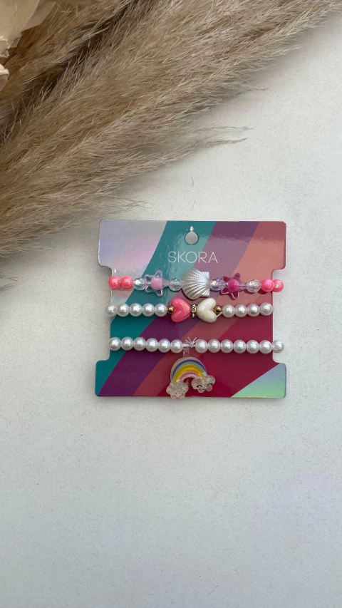 SET DE PULSERAS INFANTILES SKORA
