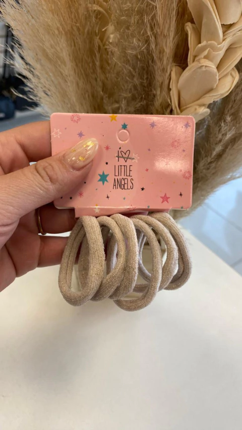 PACK COLITAS CON GLITTER X6