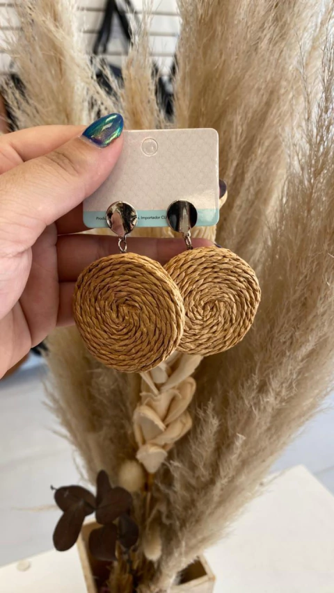 AROS RAFFIA BOHO CHIC