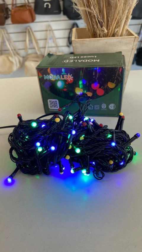 LUCES NAVIDEÑAS 100 MULTICOLOR