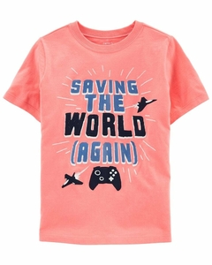 Blusa Carters laranja game