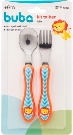 Kit talher leãozinho Buba