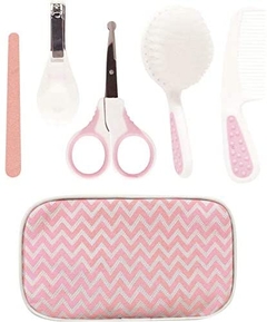 Kit Cuidados com Estojo Rosa- Buba